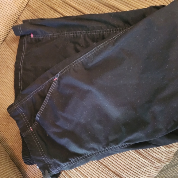 WonderWink Black Pants with Pink Accents - Picture 1 of 2